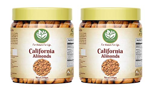 See full amazon price history chart for Go Vegan California Almonds - 500gm (Pack of 2) Jar Pack Go Vegan California Almonds - 500gm (Pack of 2) Jar Pack (B08BPHBGN4) Amazon Price History, Amazon Price Tracker