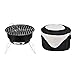 Portable Barbecue En Plein Air Mini Four Barbecue Pliable Avec Sac Glacière Camping Poêle À Charbon De Bois Barbecue Cuisinière Jardin Outils De Cuisine Kit De Poêle De Camping Pour Camping En Plein A