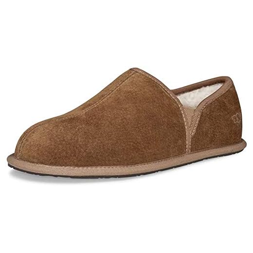 UGG Men's Scuff Romeo II Slipper, Chestnut, 8 M US