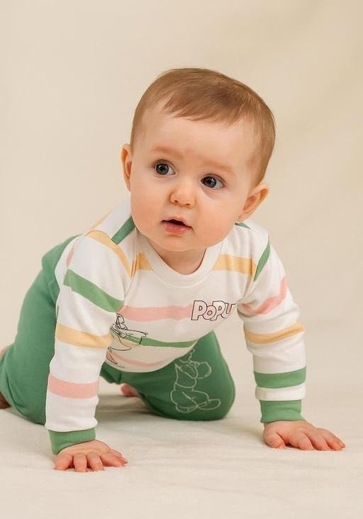 Baby Boy's Cotton Printed Top Bottom Set| Comfortable, Breathable, Lightweight, Skin Friendly|SL_81-image-22