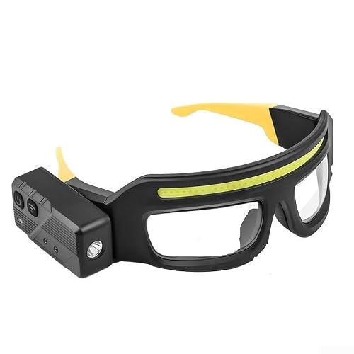 LED Headlamp Dual for source XTE COB Waterproof IPX4 LED Headlamp(Yellow)