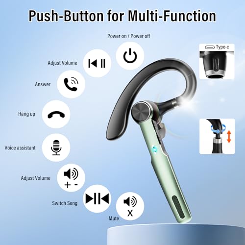 Auricular Bluetooth Inalámbrico G2 Negro Over Ear miniatura 2