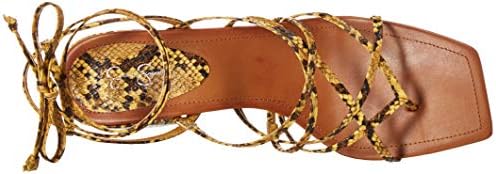 Jessica Simpson Women's Ivelle Heeled Sandal, Dijon, 5.5 | Image 4