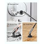 HOTO Cordless Electric Spin Scrubber, 6 Brush Heads, for Bathroom, Tile - Image 5