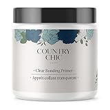 Clear Bonding Primer - Chalk Style Furniture Paint Surface Prep Clear Primer Base Coat - Adhesive Furniture & Decor Primer for Laminate, Glass, Metal, Oil-Based Paint or Stain - Quart (32 oz)