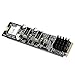 Xiwai 5Gbps USB 3.1 Type-E to USB 3.0 19/20Pin Dual Ports Splitter HUB, 10Gbps USB 3.1 Type-E Front Panel Socket to NVME NGFF M-Key Express Card Adapter for Motherboard (NVME to USB3.1 Type-E+Type-E)