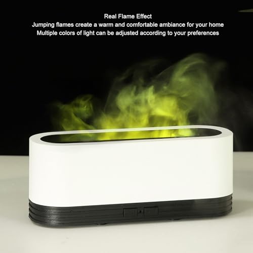 Difusor aromático eléctrico Flame con luz colorida 60 mL miniatura 5