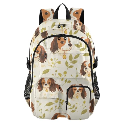 Mochila de viaje y equipaje de 17.5 pulgadas con estampado original