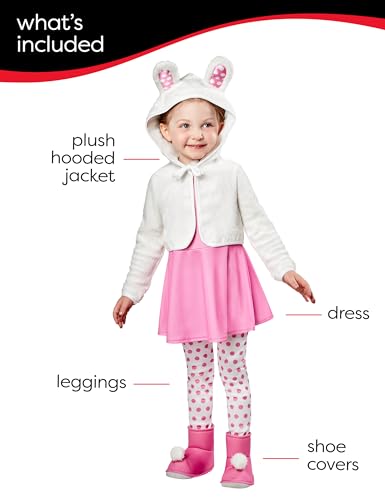 Disfraz Rubies Cry Babies Coney Bunny para Niñas 4T miniatura 2