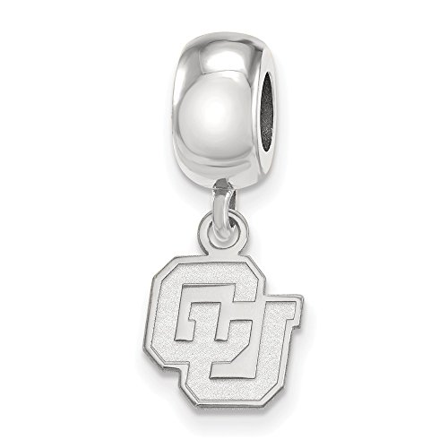 Colorado Bead Charm Extra Small (3/8 Inch) Dangle (Sterling Silver)