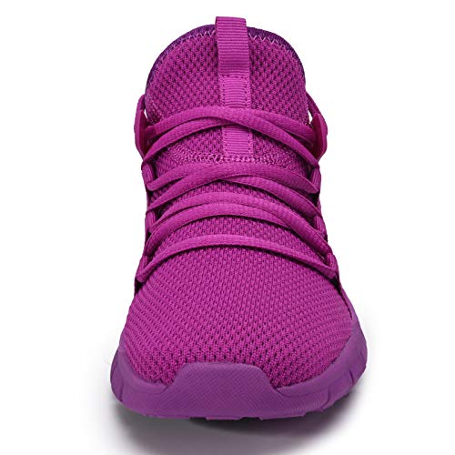 Image of INZCOU Running Shoes Lightweight Tennis Shoes Non Slip Gym Workout Shoes Breathable Mesh Walking Sneakers