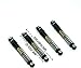 LGRP® Little Guy Racing Parts Long Travel Shocks (54MM Black/Gold) Compatible with 1/24 Scale RC Axial SCX24, Element, Enduro, URUAV, LGS101