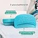oogiebear Cradle Cap Brush Kit for Babies – Gentle and Safe Scalp Massage Care with Sponge, Brush, and Comb for Newborns and Babies