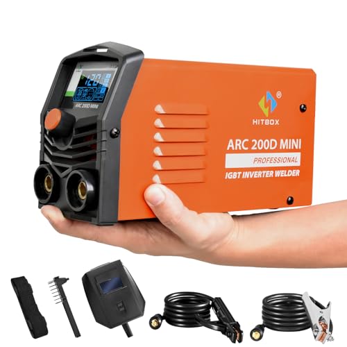 HITBOX ARC200D MINI - 200A ARC LIFT TIG - Inverter, Hot Start, Arc Force