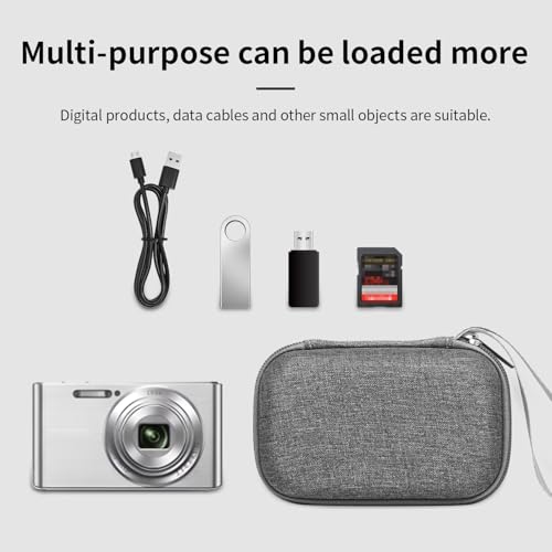 Funda rígida impermeable para cámaras compactas color gris miniatura 6