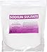 10 lb Natural Sodium Sulfate Food Grade FCC 99+% Granular Anhydrous Crystals Salt Made in USA