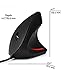 Wolf War Ergonomic Mouse High Precision Optical Vertical Mouse Adjustable DPI 800/1200 / 2400/3200 Wired Computer Mouse