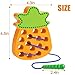 USATDD Wooden Lacing Pineapple Threading Toys Montessori Wood Block Puzzle Travel Game Early Learning Fine Motor Skills Airplane Car Educational Gift for 1 2 3 Years Old Toddlers Baby Kids