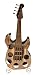 Produktbild Exklusives Weinregal in Form einer Gitarre Höhe 104 cm