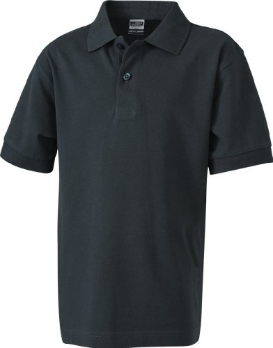 Clásico de alta calidad Polo camisa (S – 3 x l) gris grafito 50