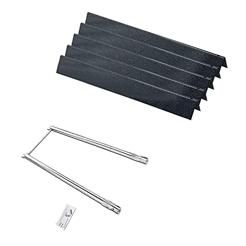 GFTIME Kit de reemplazo de placa de quemador y calentador para Weber Spirit 200, Spirit E / S210, 500, Genesis Silver A, 2271411, 7507,7535,7534 (con perillas de control laterales)