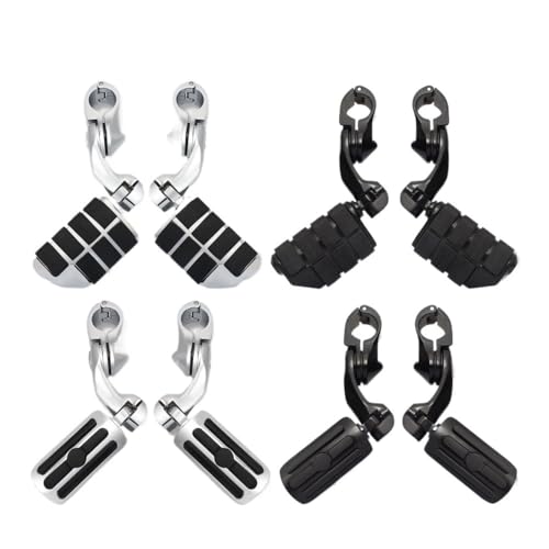Support repose-pieds moto 1,25" pour Harley Touring et Dyna - 2