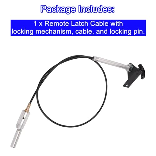 LDCRE Remote Latch Cable 3204 for Andersen Hitches, Compatible with Ultimate 5th Wheel Connection, Kingpin Coupler Block, Ultimate Gooseneck Connection, Ranch Hitch Adapter, EZ Goose HitchRite Direct by LDCRE - Image 7