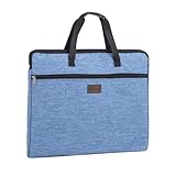 Oaygat A3 Art Portfolio Case Artist Portfolio Art Work Painting Folder Bag Water ProofCarrying Case with Shoulder Strap Carrying Storage Case for Artwork Poster Sketching and Drawing