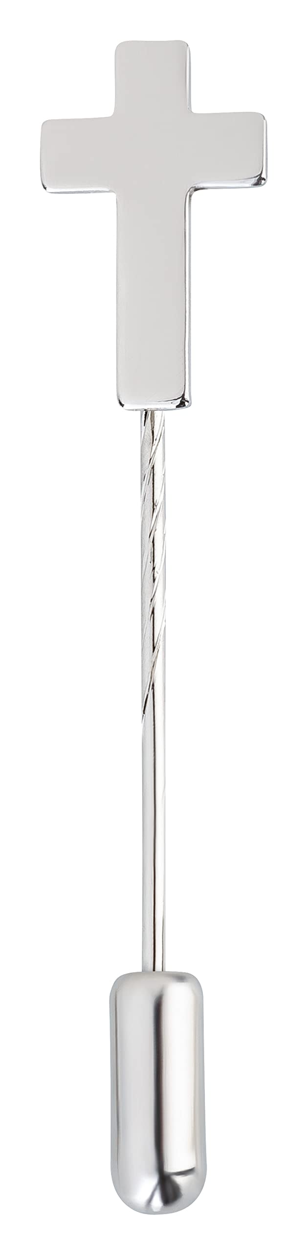 MaMeMi Anstecknadel mit christlicher Symbolik KREUZ & FISCH/Ichthys in SILBER und GOLD, TAUBE. Sorgfältig verarbeitet, Motiv je ca 2 cm gross Wählen Sie ihren Favoriten als religiöses Accessoire