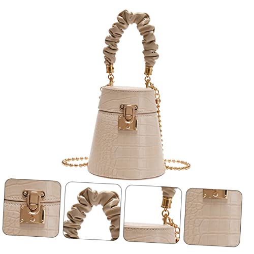 Sac épaule femme motif alligator aux finitions soignées et design structuré