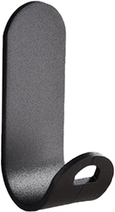Black Bathroom Towel Hook, Coat Hook Wall Hanging Wall Closet Shoe Cabinet Bedroom Door Household Bath Towel Hook