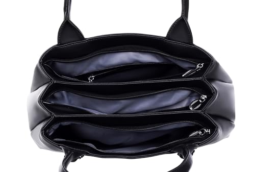 Image of Large Capacity Tote Bags For Womens Big Purses And Handbags Ladies Big Shoulder Bag (Marooon)