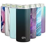 Simple Modern Skinny Can Cooler for Slim Beer and Hard Selzer | Vacuum Insulated Stainless Steel...