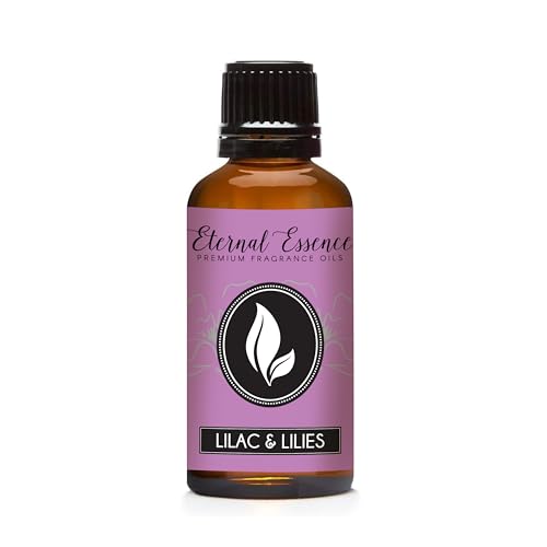 Eternal Essence Oils Lilac & Lilies 30ml Premium Fragrance Oil - for Candle, Soap Making, Aromatherapy, Diffusers, Home Care, & Humidifiers