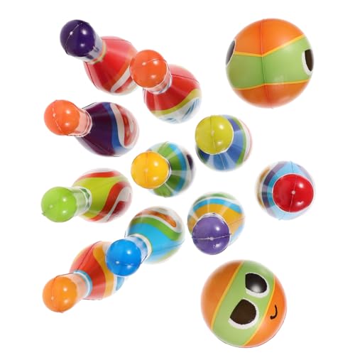 Jeu de bowling souple pour jouer sans bruit ni casse à la maison de 2 à 5 ans
