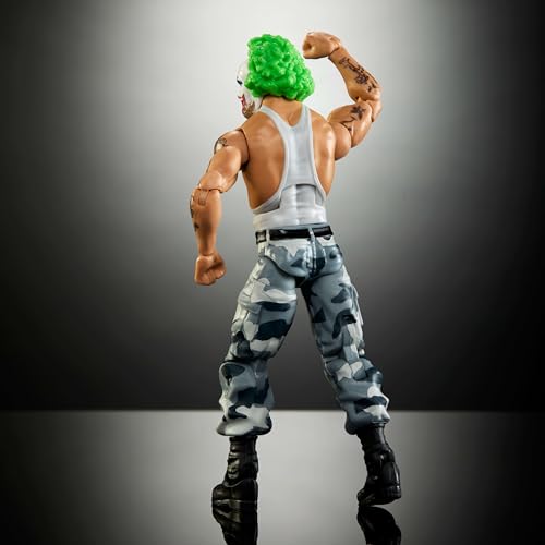 Figurine WWE Elite Bushwhacker Luke avec accessoires interchangeables Mattel catch - 6