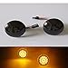 znakeauto 2X Smoked Lens Full LED Amber Front Fender Side Marker Light replacement for Turn Signal Lamp Compatible With Land Range Rover L322 2002-2012, Replace OEM Side Marker Light