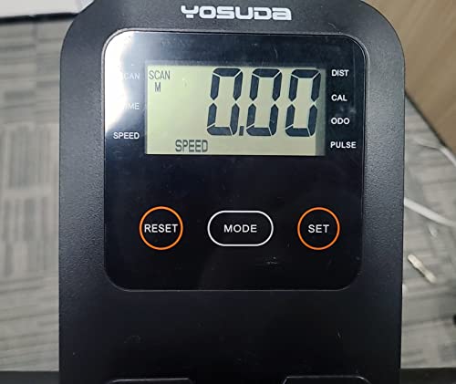 YOSUDA LCD Monitor Folding Exercise Bike