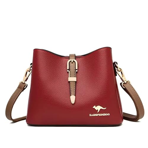 Quality Leather Bucket Bags For Women - Modern Hobo Purses Small And Large