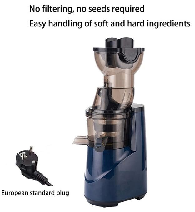 Exprimidor multifuncional para el hogar,Exprimidor comercial para separación de jugo y residuos,Exprimidor automático de gran calibre, adecuado para el hogar y la oficina