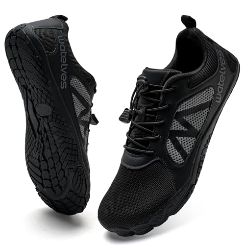 Image of WateLves Barefoot Water Shoes for Women Men Wide Toe Quick-Dry Lightweight Mesh Breathable Aqua Shoes for Beach Swim Yoga Exercise Surf Pool Boat