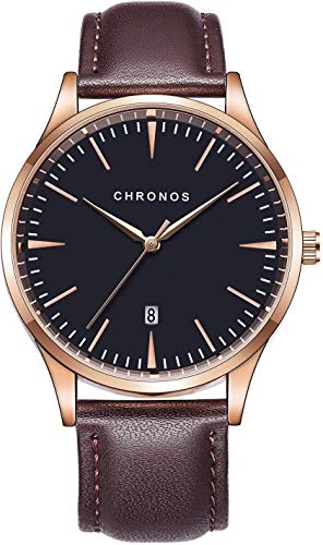 Uhr DREI Nadeln Kalender Edelstahlgewebe Armband täglich wasserdicht rundes Zifferblatt aus gehärtetem Mineralglas Spiegel Herrenuhr