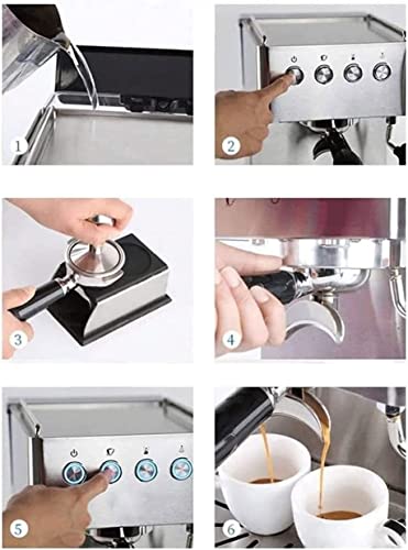 Cafetera Espresso Semiautomática con Espumador 1.7 L miniatura 6
