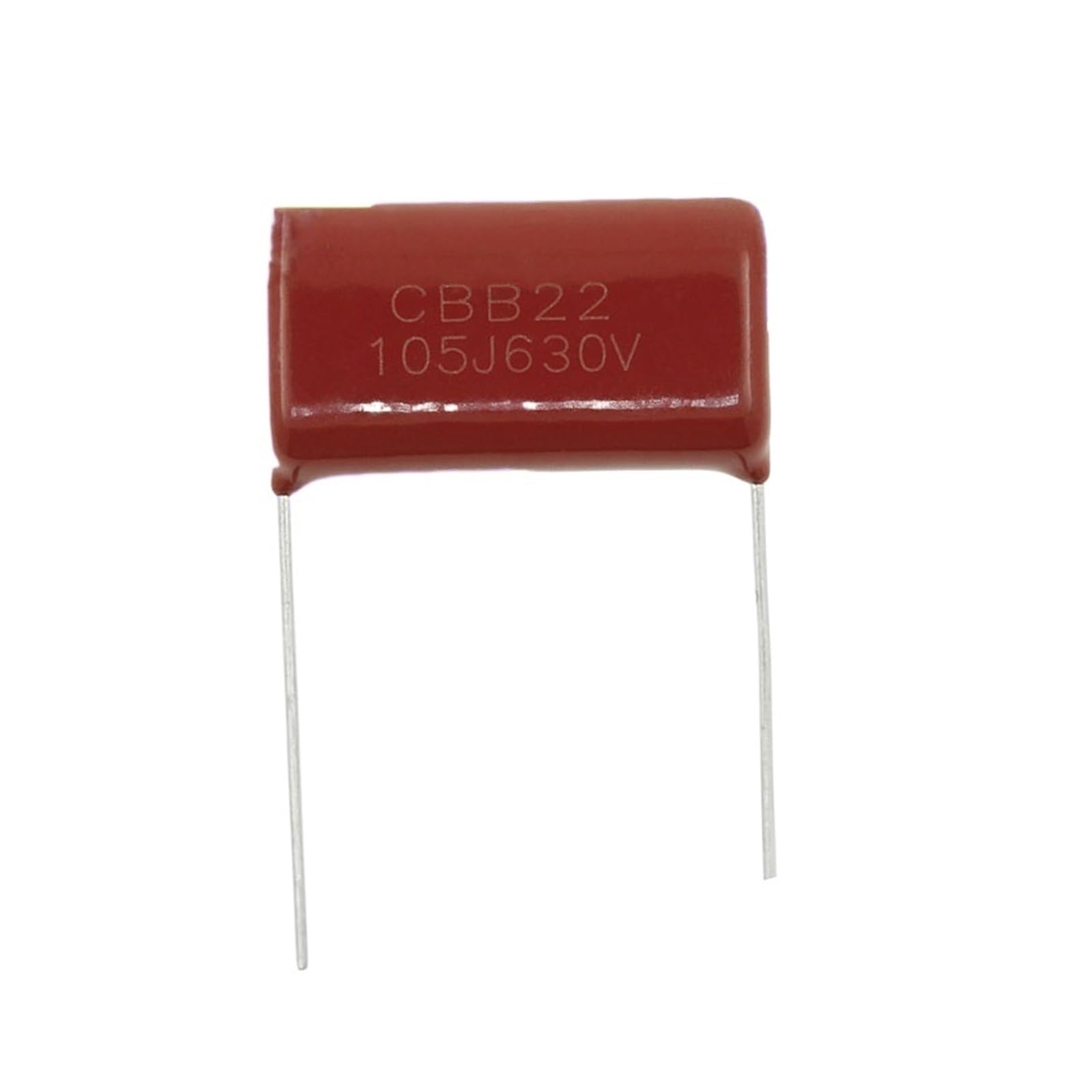 ICXLPMC 10PCS 630V105J 630V 1UF Pitch 20mm 105 1000NF CBB Polypropylene film capacitor