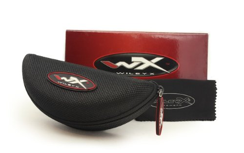 Wiley X Saber 300 High Velocity Protection Sunglasses Matte Black Frame Pale Yellow Lens4