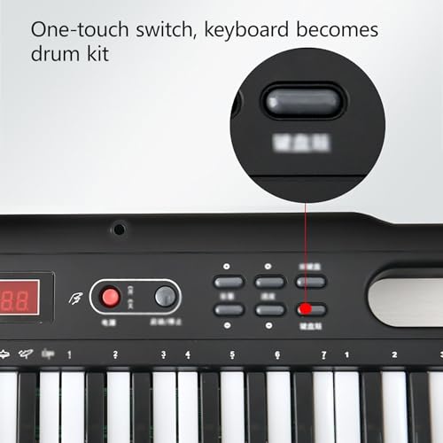 YAOHY Piano Numérique Portable, Ensemble De Clavier Piano Électrique D’accompagnement De Pratique Musicale pour Enfants(Full Set_B) - Les Beatles, Paul McCartney, John Lennon, RIngo Starr, George Harrison YAOHY Piano Numérique Portable, Ensemble De Clavier Piano Électrique D'accompagnement De Pratique Musicale pour Enfants(Full Set_B) – Image 4