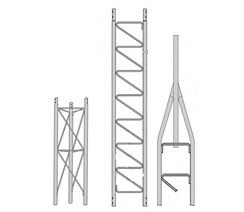 Rohn 25Ss020 25G Series 20' Self Supporting Tower Kit, No Ice #TOP6
