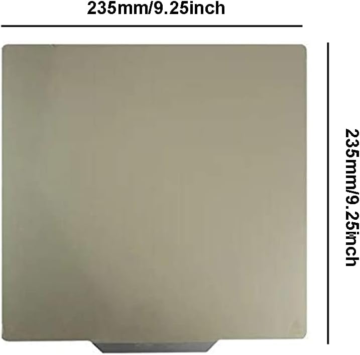 PEI Magnetic Flexible Heated Bed Removable Steel Sheet Build Surface for Ender 3/Ender 3 Pro/Ender 5 5pro 3D Printers