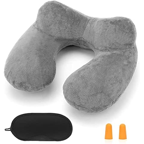 HITSZS Inflatable Travel Pillow Cover