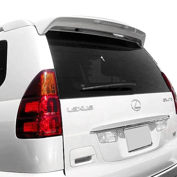 Trunk Spoiler Compatible with 2003-2009 Lexus GX470 All Factory Style Painted Color 1D4 Titanium Metallic
